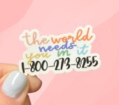 Mental Health Stickers Advertisement